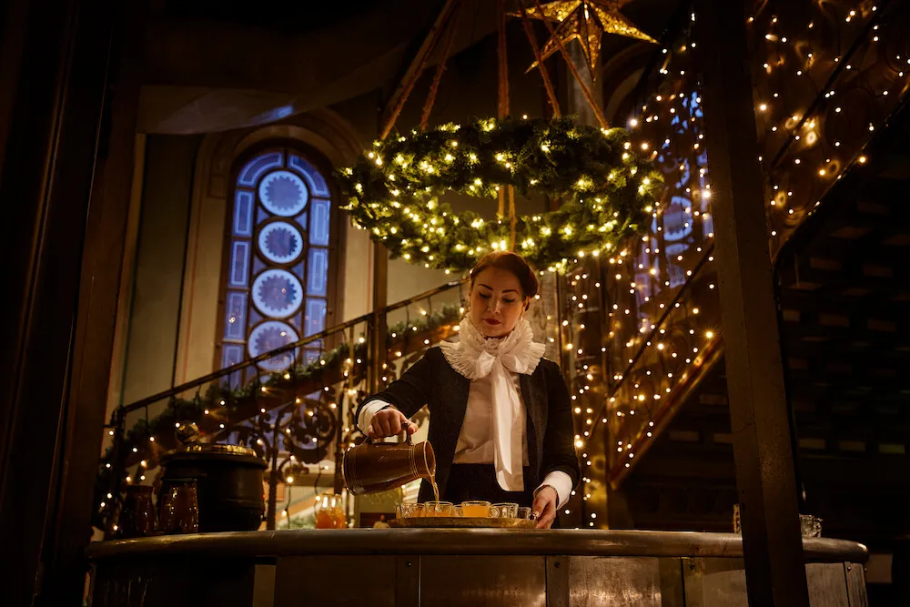 Vad kostar ett julbord i gamla riksarkivet?